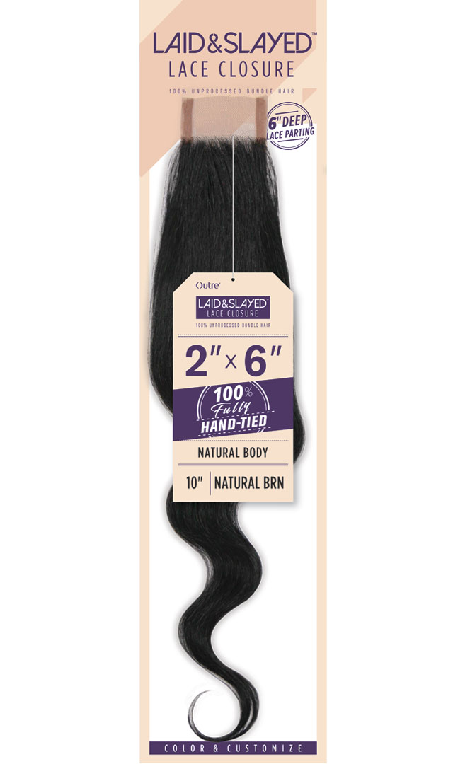 4″ x 4″ HD Natural Straight Lace Closure - Outre