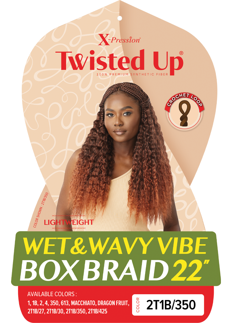  Wet & Wavy Vibe Box Braid 22