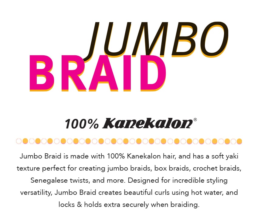 OUTRE JUMBO KANEKALON BRAID – Beauty Supply USA