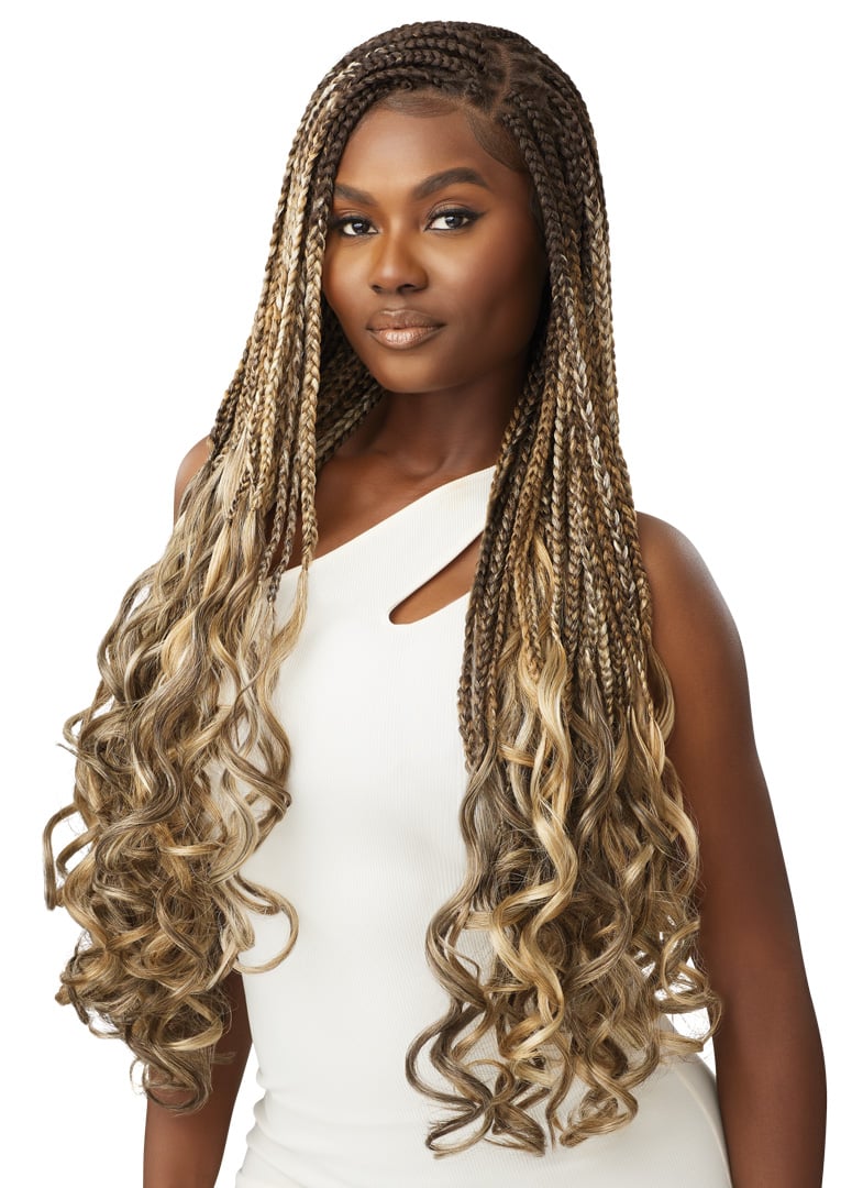 French Curl Box Braids 32″ - Outre