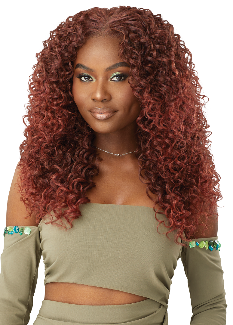 Outre 6X5 Pre-Cut Lace Closure Wig - HHB-Dominican Curly 22