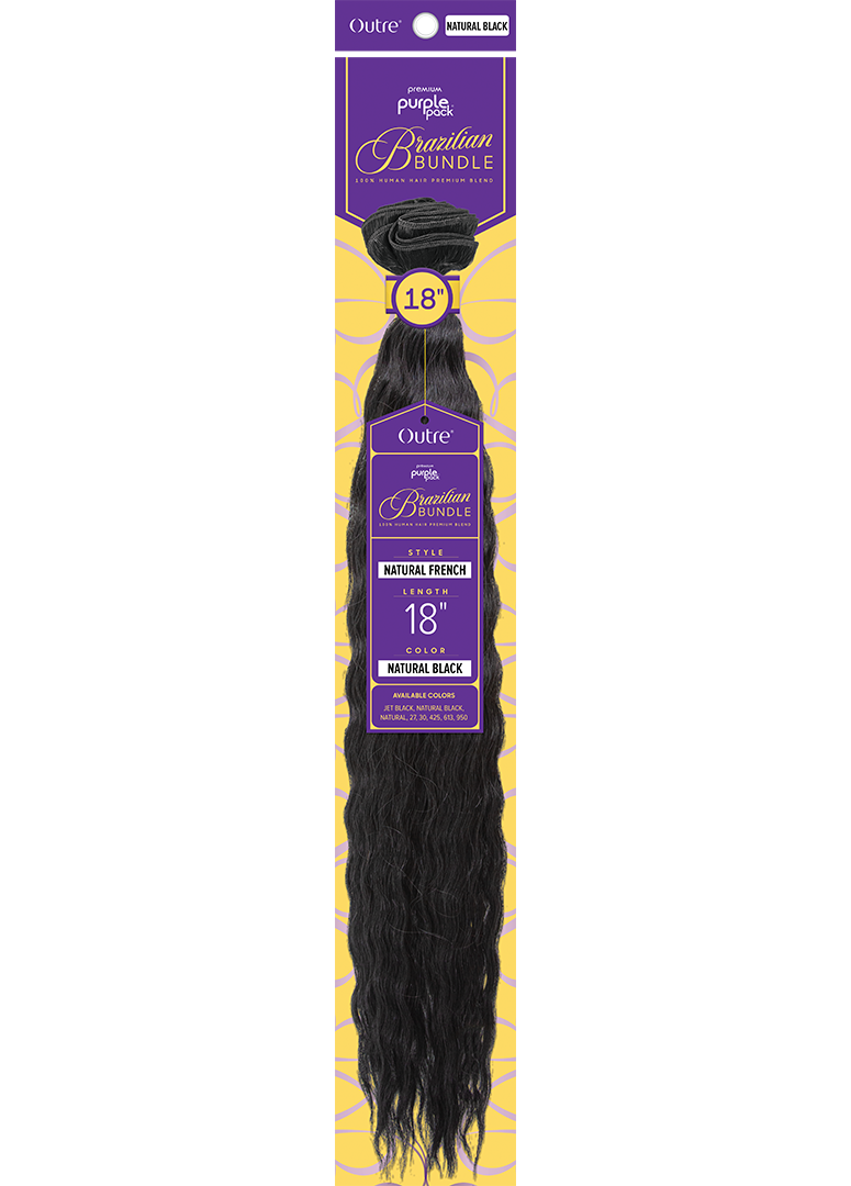 Outre Purple Pack Brazilian French Wave Outre Purple Pack Brazilian French Wave