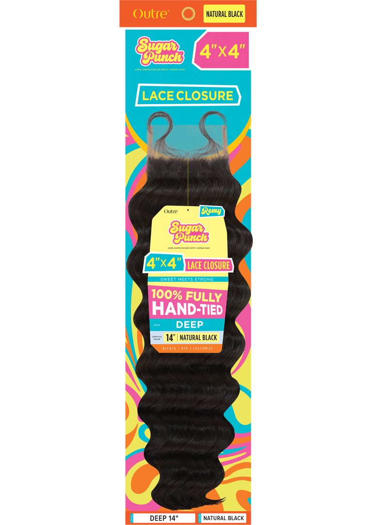 4X4 HD Straight Lace Closure - Outre