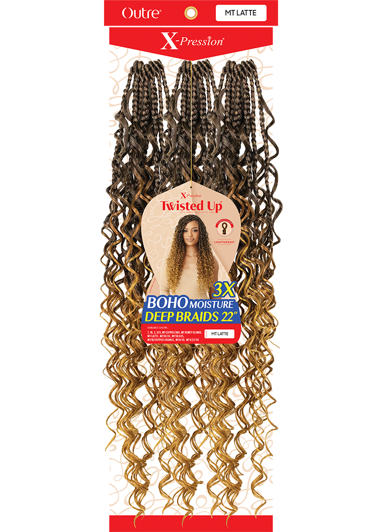 Boho Gianna Locs 20″ 3X - Outre Xpression Twisted Up