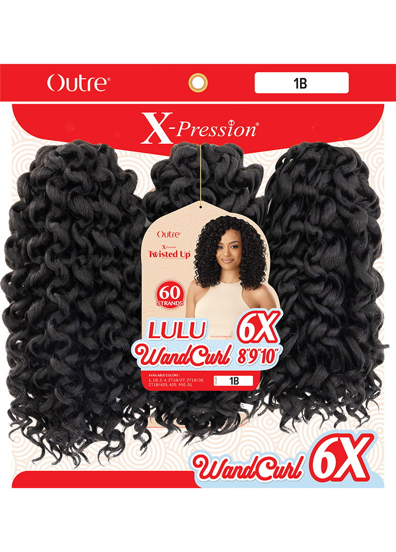 Lala Wandcurl 8″ 9″ 10″ 6X - Outre Xpression Twisted Up