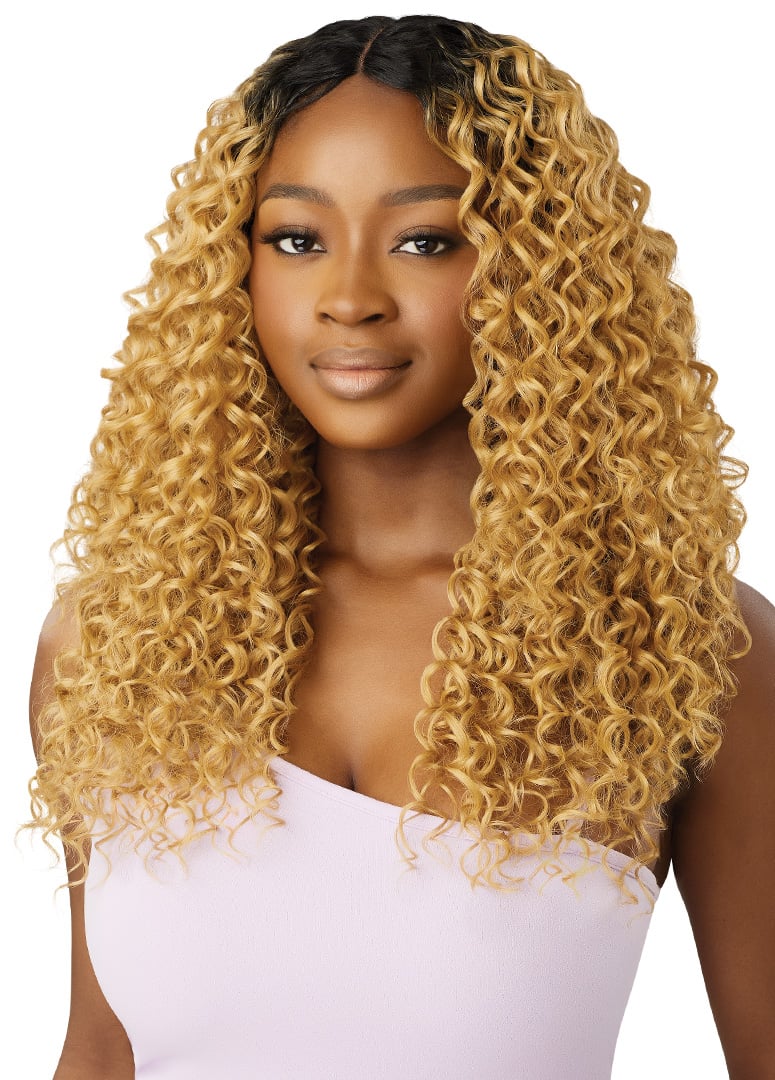  Dominican Curl 18″ 20″ 22″ + 4″ Deep Lace Parting Piece